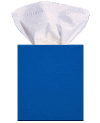 Kleenex hands nose soft tear Sticker