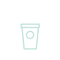 RECUP coffee cup recycle revolution Sticker