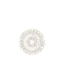 Tattoo Mandala Sticker by Hennabilge