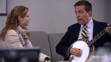 Andy Plays Banjo for Pam