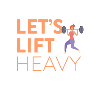 Lift Heavy Sticker by paleomg