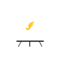 Fire Flip Sticker by JumpingJack