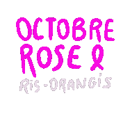 Octobre Rose Sticker by Mairie Ris-Orangis