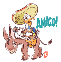 Donald Duck Disney Sticker by Johnram27