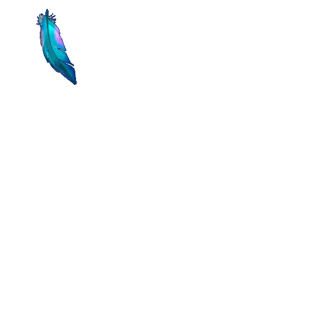 Fall Teal Sticker by Virtual Success Partners