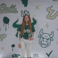 South Florida Horns Up GIF by USF Athletics
