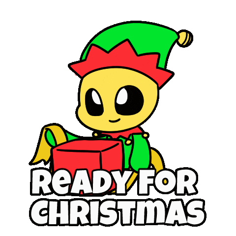 Merry Christmas Sticker by Christophers Genie