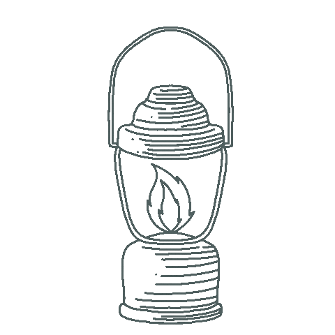 Fire Camping Sticker