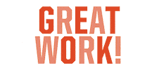 Great Work Sticker by 84 Lumber