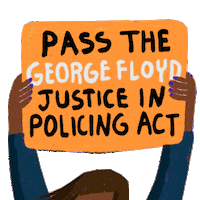 I Cant Breathe Black Lives Matter Sticker by Creative Courage