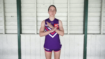 No Deal GIF by Fremantle Dockers