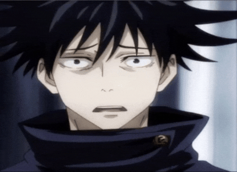 Shocked Jujutsu Kaisen GIF