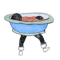 happy soup Sticker by Hanna Carter