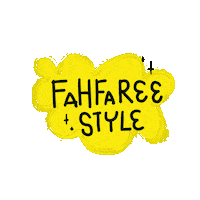 nouchnuz style yellow shine bubble Sticker