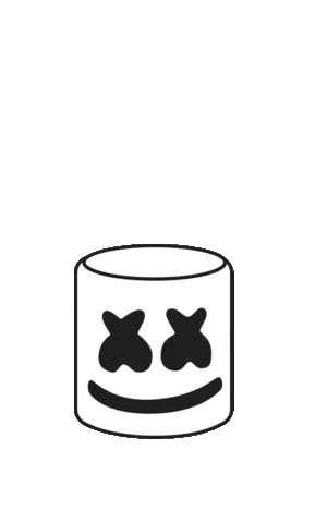 Happy Sticker Sticker by Marshmello