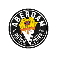 aberdam aberdam dutch fries aberdam dutch fries backyardbeachcollective Sticker
