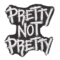 prettynotprettyband logo pretty prettypretty prettynotpretty Sticker