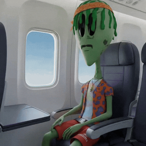 Trip Flying GIF by Lonely Aliens