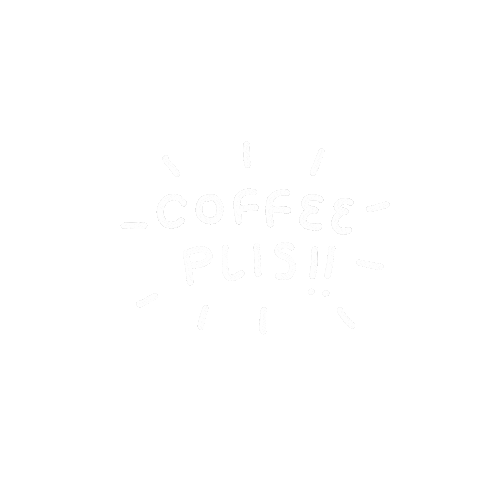 idalyguerrero coffee lettering please minimal Sticker