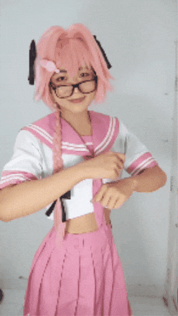 Cosplay Crossdressing GIF