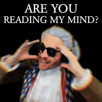 Great Minds Think Alike GIF