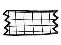 leonorroncal white black black and white band Sticker