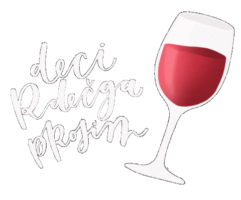 Vino Sticker by Tutajna