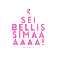 oncobeauty pink beauty cancer bella Sticker
