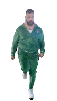 newheightshow running man jason kelce new heights kelce brothers Sticker