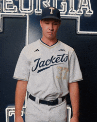 Georgia Tech Baseball GIF by Georgia Tech Yellow Jackets