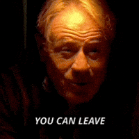 Just Leave Get Out GIF by Charybdis Pictures