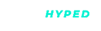 Stay Hyped Muzero Sticker by mu-zero HYPERLOOP