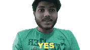 Yes Bro Sticker by Raghav Bansal