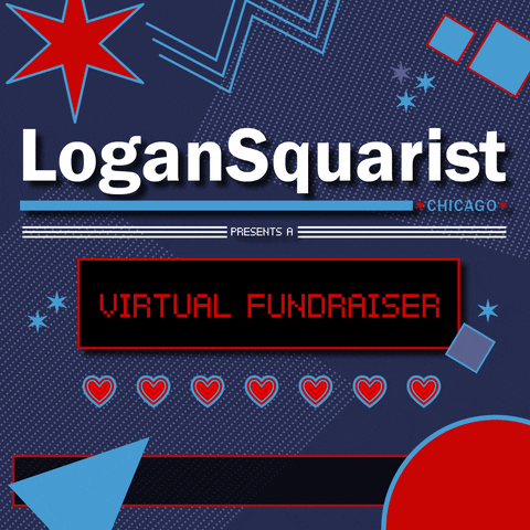 RozzieMiles giphyupload logansquarist virtualfundraiser supportlogansquarist GIF