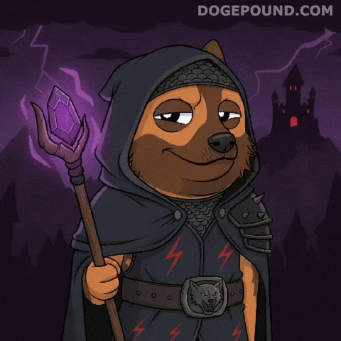 Dog Glowing GIF by Doge Pound