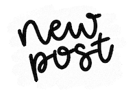 New Post Click Here Sticker