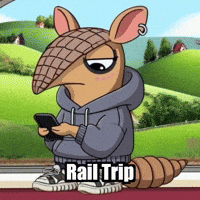 Train Journey GIF by Chillo Dillo