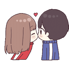I Love You Kiss Sticker by jerseycouple