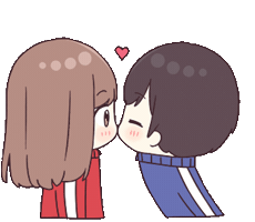 I Love You Kiss Sticker by jerseycouple