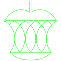 apple Sticker by Het Klokhuis
