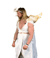 angel what Sticker by Intelligent Strength