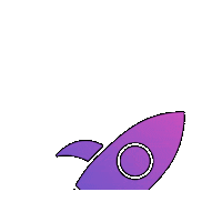 Take Off Rocket Sticker by Valencia Nomads