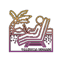 Summer Travel Sticker by Valencia Nomads