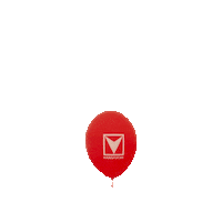 Luftballon Sticker by Hansfuchs