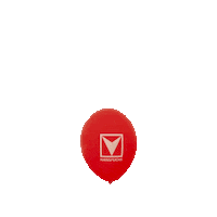 Luftballon Sticker by Hansfuchs