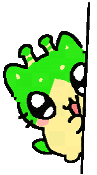 Aliencat Hello Sticker
