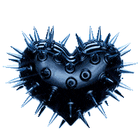 Heavy Metal Love Sticker by toomanynadias