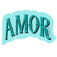 Letteringbyjulie love amor letters lettering Sticker