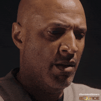 Saints And Sinners Reaction GIF by Bounce