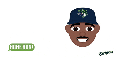 avery GIF by Gwinnett Stripers